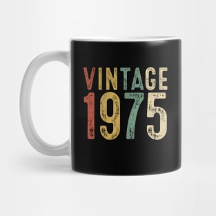 Vintage 1975 45th Birthday Gift 45 Year Old Forty Five Bday Mug